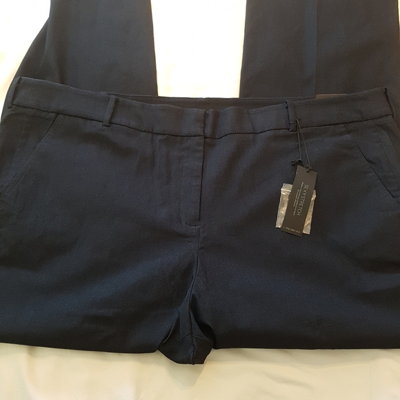 Lane Bryant women's size 28 navy blue dress pant The Sophie NWT - Picture 7 of 8